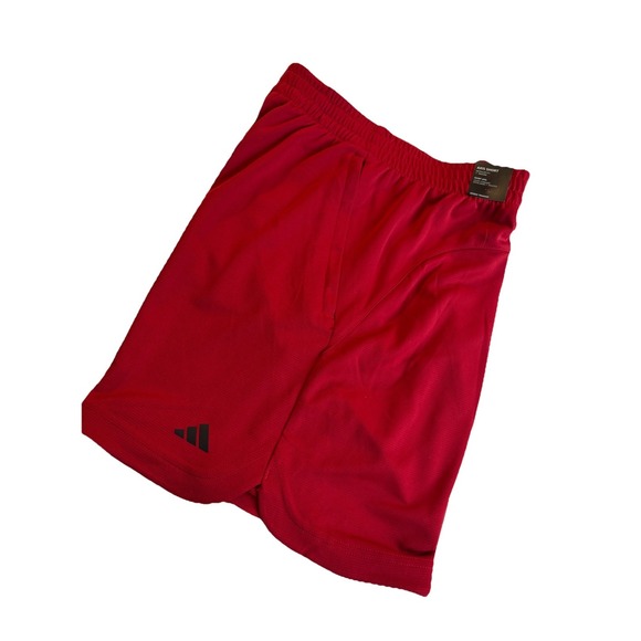 NWT Adidas Men's Axis Woven 5" Training Running Athletic Shorts Red  MEDIUM‎ - Picture 1 of 6